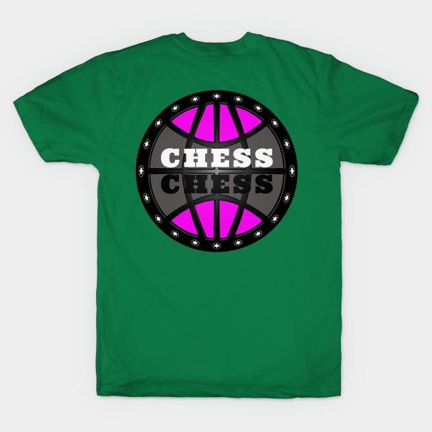 Chess Logo in Black, White and Pink by The Black Panther